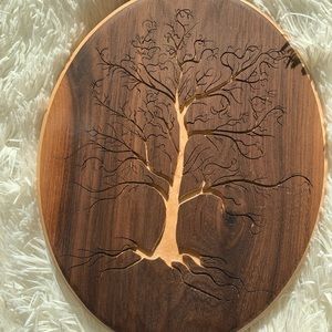 Hand-carved woodwork